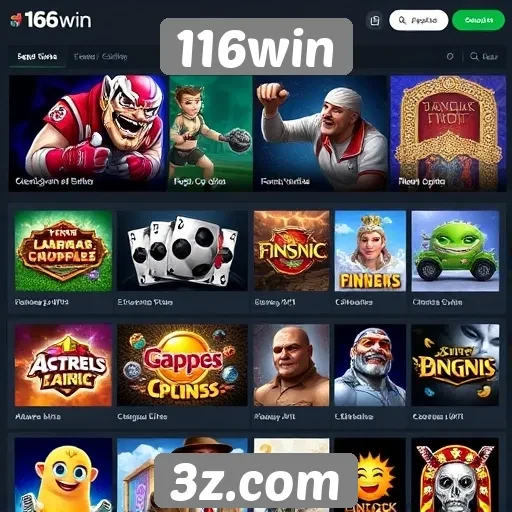 Jogos populares disponíveis na plataforma 116win