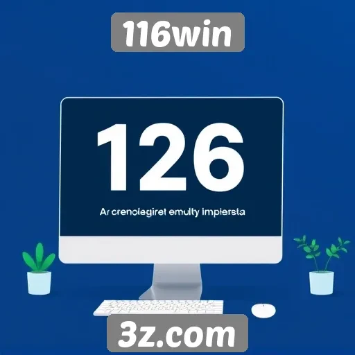 Navegação simplificada no site 116win